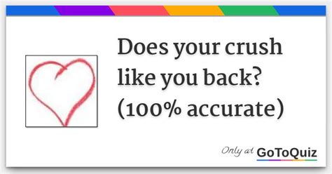 Crush Tester Brand manufacturer|how to know if your crush likes you back quiz.